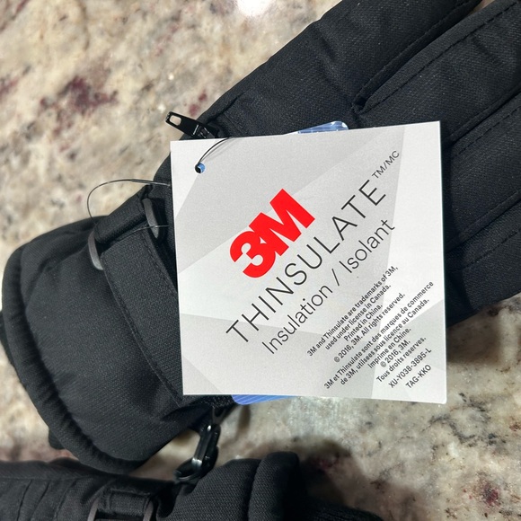 ANDORRA Kids Ski Gloves Waterproof Winter Children's Snow Gloves. SMALL - Picture 7 of 8